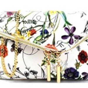 Flower Fold-Over Envelope Clutch